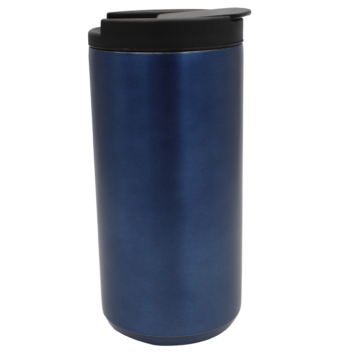 Anti-slip Tumbler - 380ml Blue Coffee Travel Mug